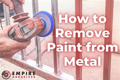 what removes paint off metal